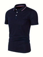 Men's Short Sleeve Polo Shirt in Regular Fit