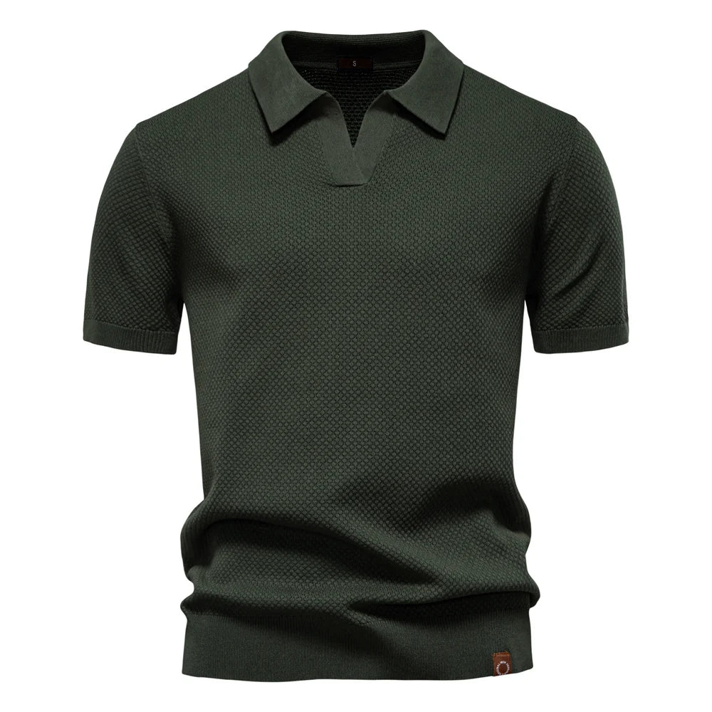 Men's Short Sleeve Polo Shirt in Regular Fit