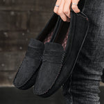 Men's Driving Loafers with Moccasin Stitching