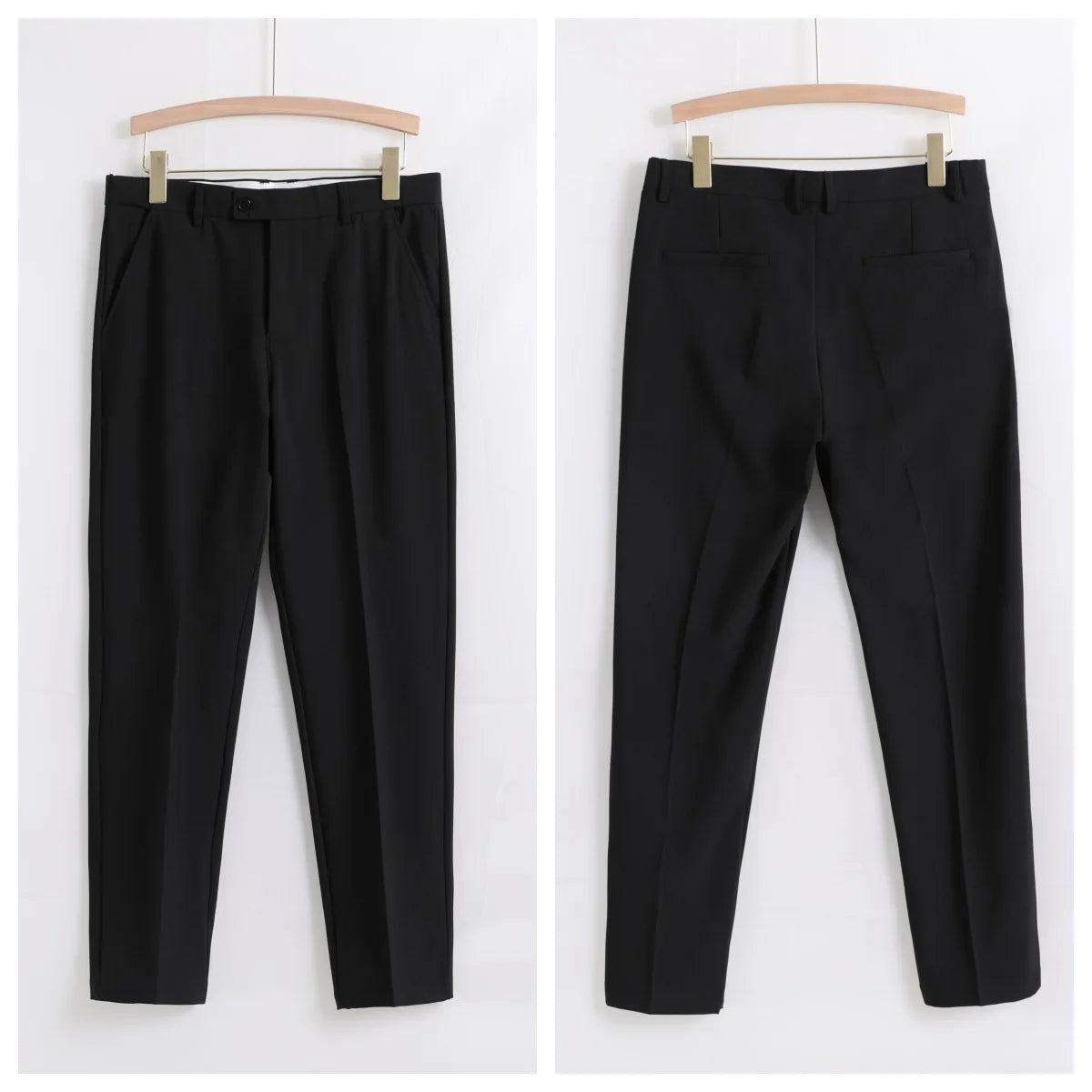 Men's Straight Leg Suit Trousers