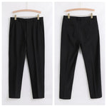 Men's Straight Leg Suit Trousers