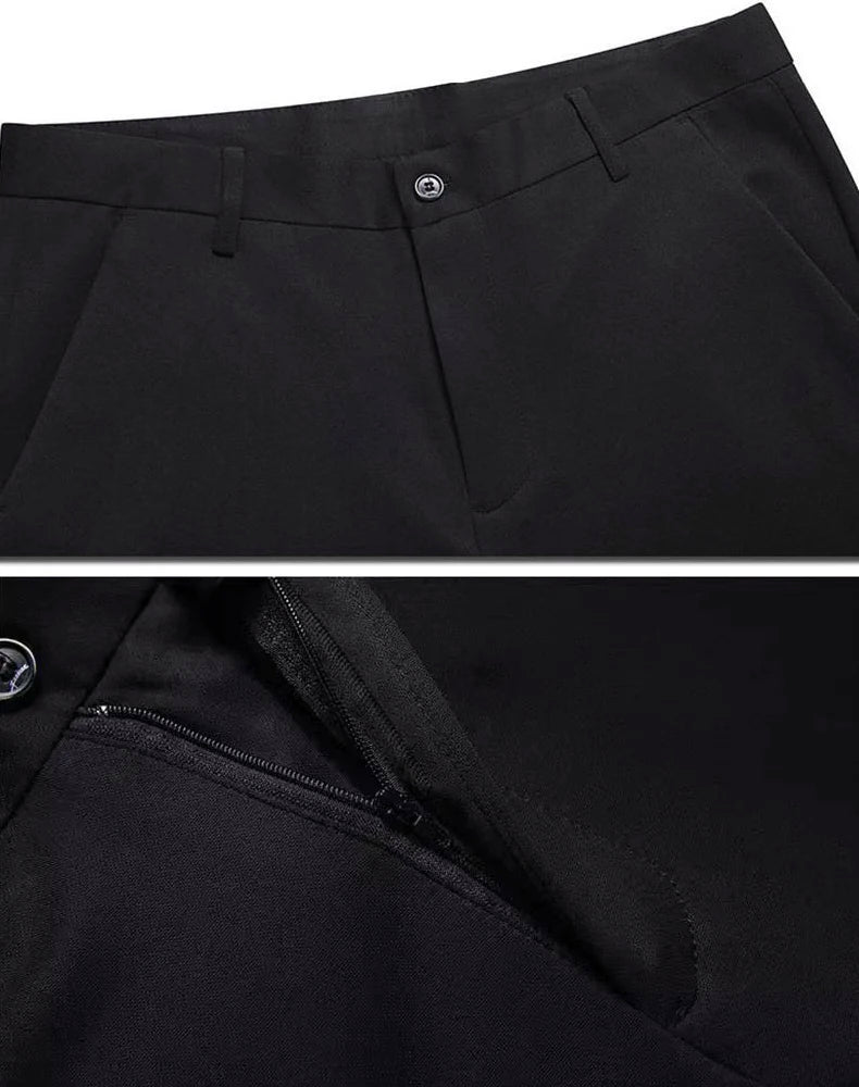 Men's Straight Leg Smart Trousers