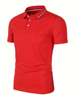Men's Short Sleeve Polo Shirt in Regular Fit