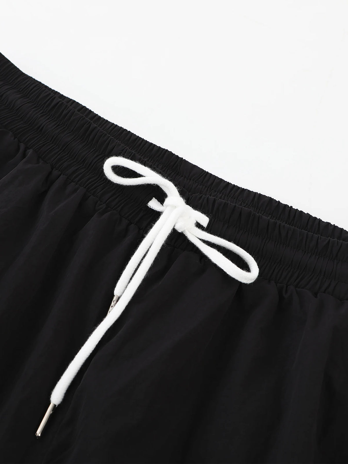 Men’s Wide-Leg Casual Trousers with Contrast Side Piping
