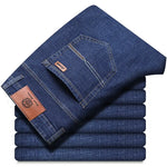 Men’s Mid-Rise Straight-Leg Jeans