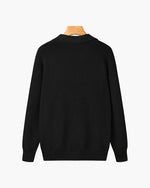 Men’s Half-Zip Knit Jumper with Polo Collar