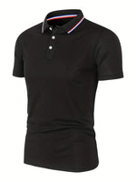 Men's Short Sleeve Polo Shirt in Regular Fit
