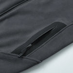 Men’s Full-Zip Fleece Jacket with Stand Collar and Zip Pockets