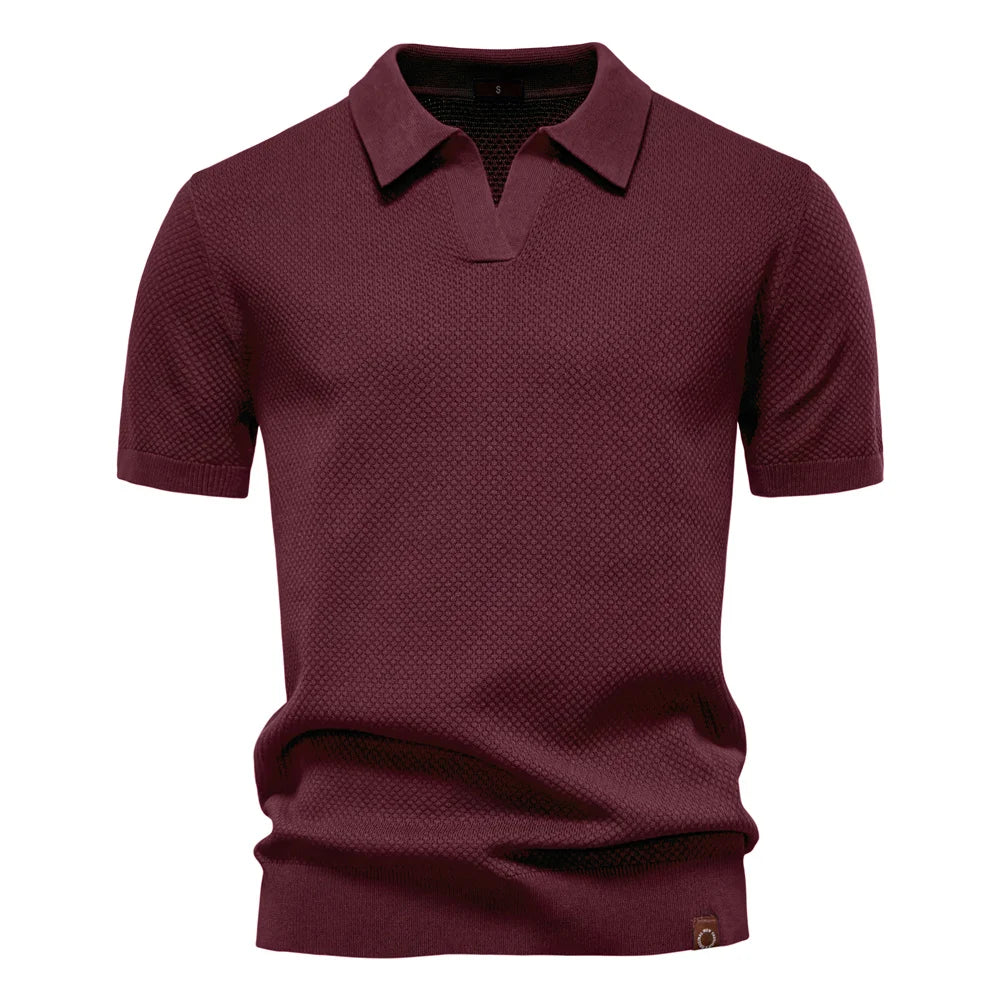 Men's Short Sleeve Polo Shirt in Regular Fit
