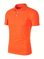 Men's Short Sleeve Polo Shirt in Regular Fit