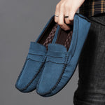 Men's Driving Loafers with Moccasin Stitching