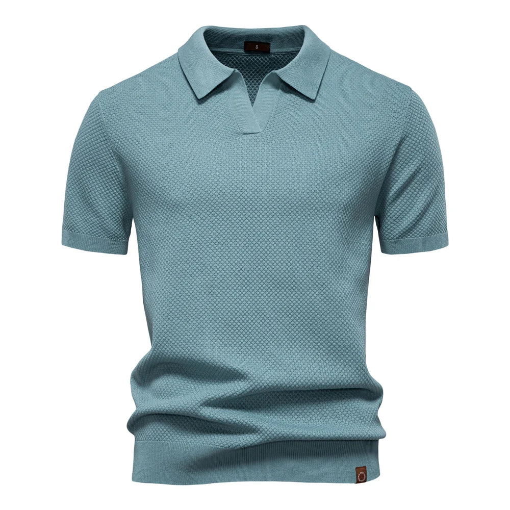 Men's Short Sleeve Polo Shirt in Regular Fit