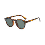Men's Round Sunglasses with Keyhole Bridge