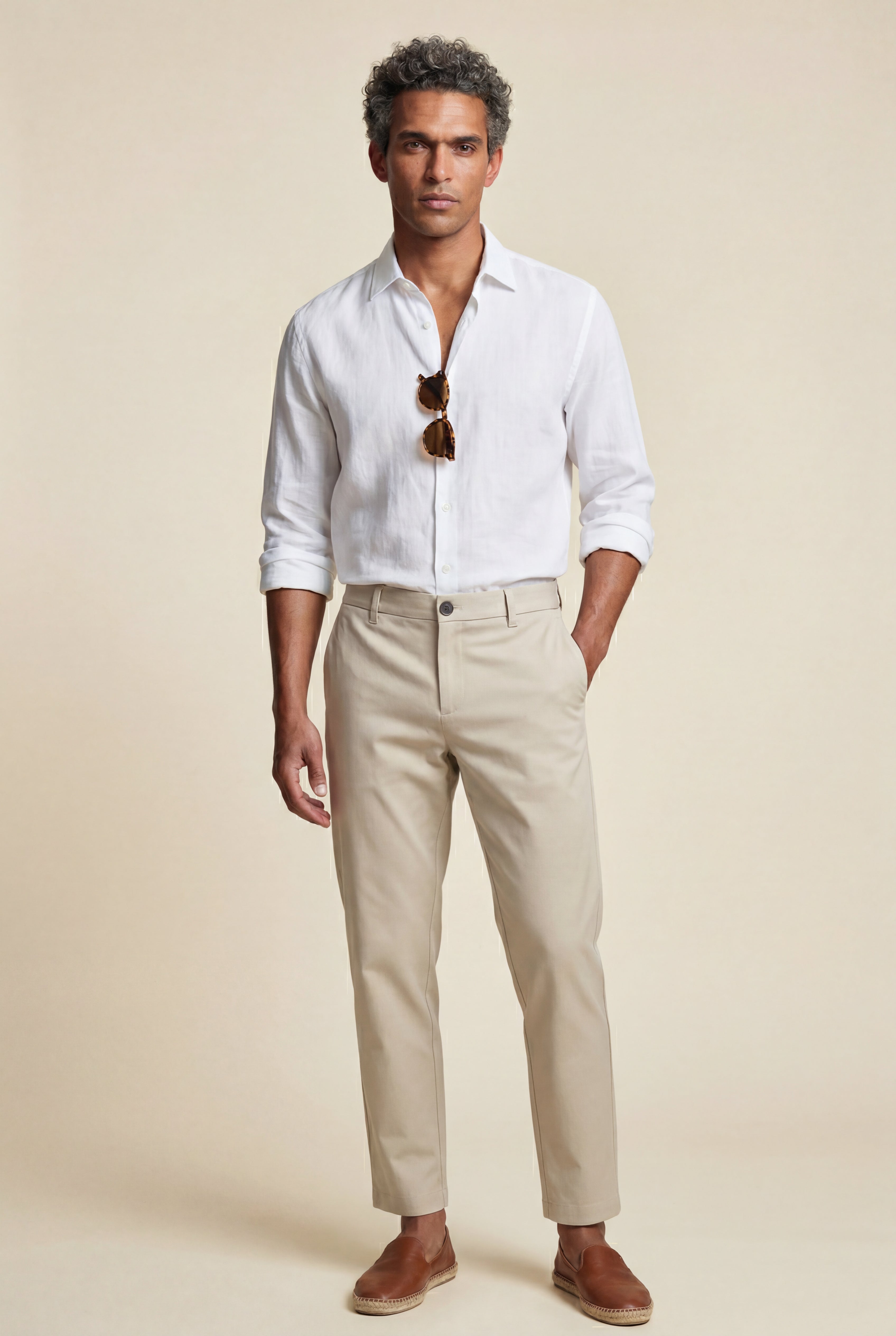 Marvello – Straight-Leg Chino Trousers