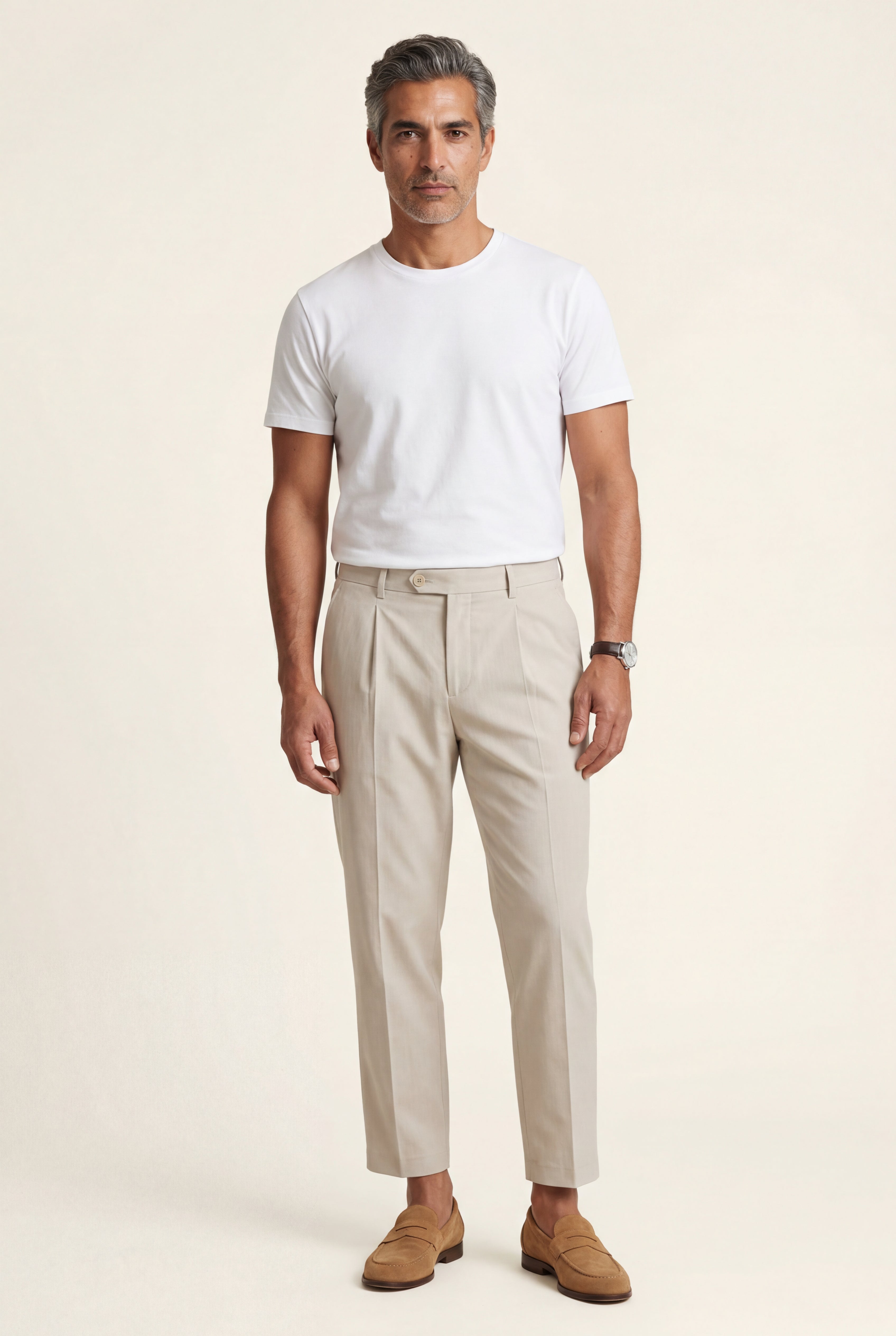 Norvell – Pleated Straight-Leg Dress Trousers