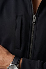 Men's Slim Fit Tracksuit with Zip Up Jacket and Tapered Trousers