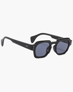 Men's Square Sunglasses with Chunky Angular Frame