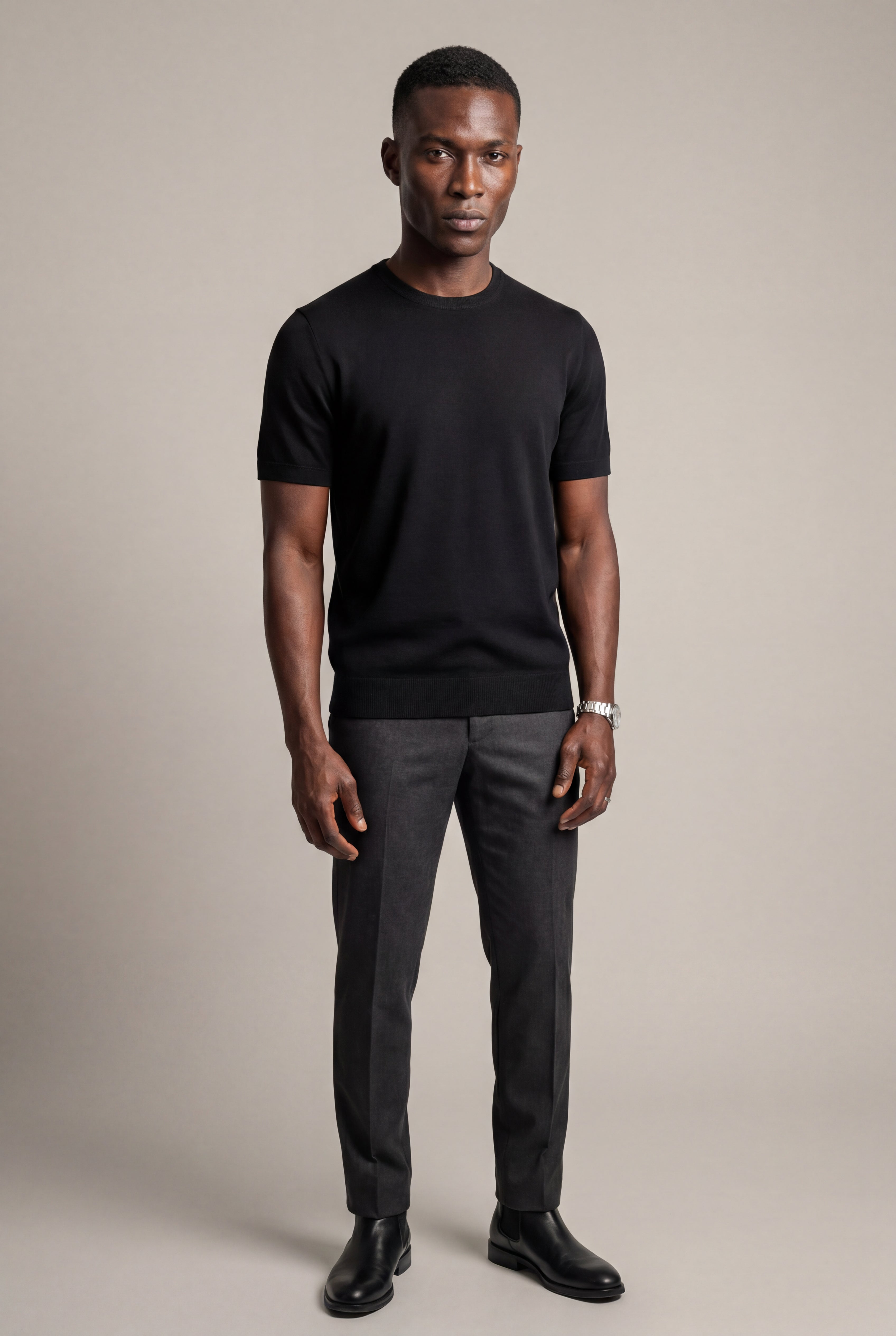 Casual T-shirt for everyday wear – Short-sleeved T-shirt for men