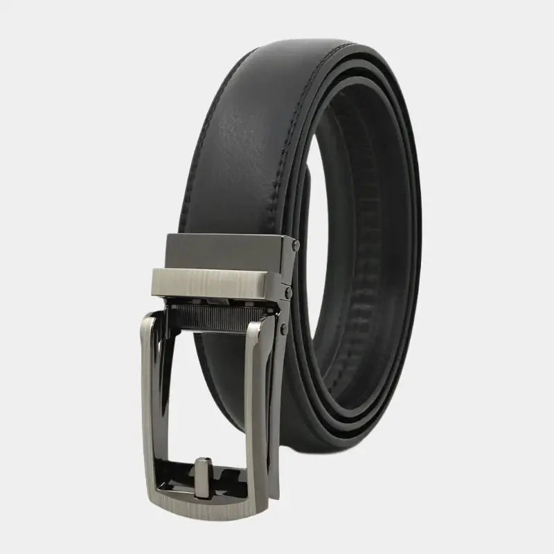 Darevon – Gunmetal Automatic-Buckle Dress Belt