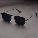 Men's Square Sunglasses with Metal Frame