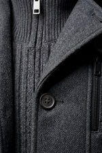 Men's Slim Fit Single-Breasted Coat