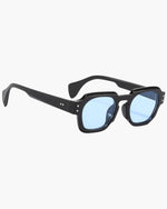 Men's Square Sunglasses with Chunky Angular Frame