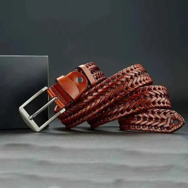 Brevano – Braided Pin-Buckle Belt