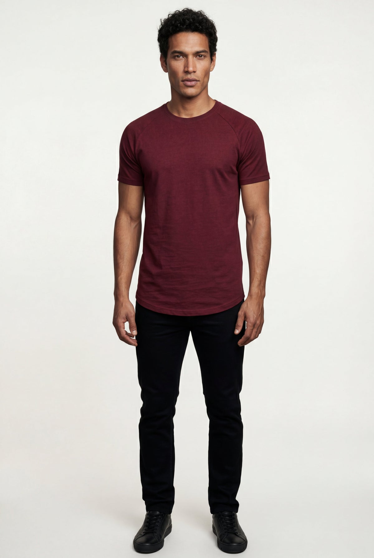Men's Fitted Crew Neck T-Shirt