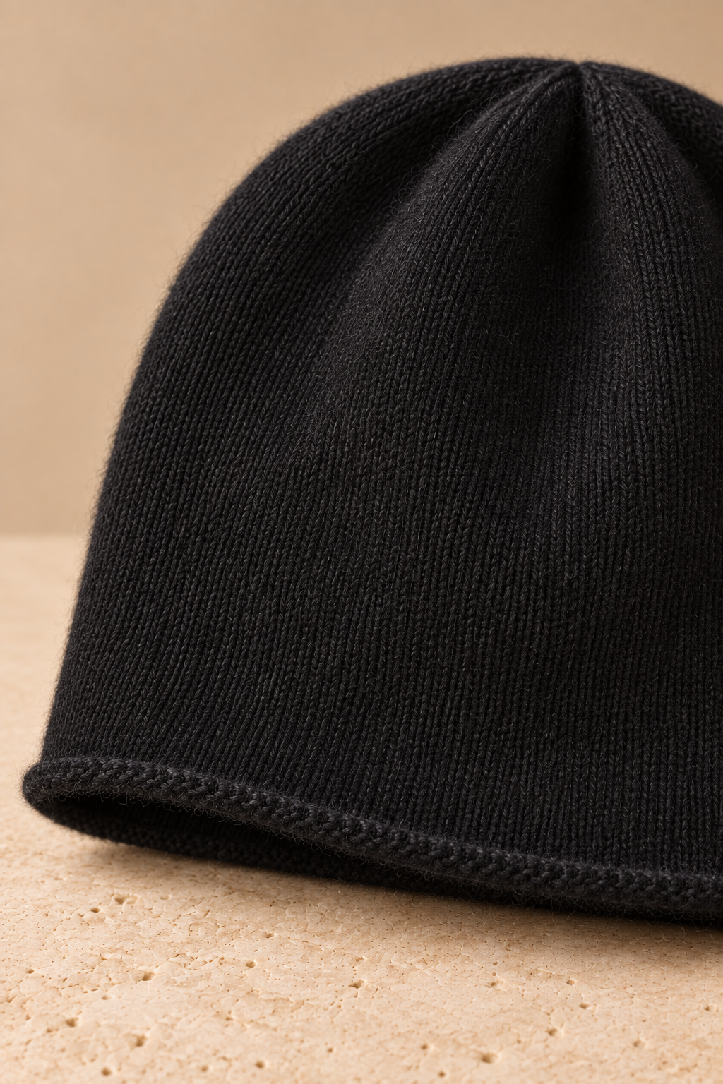 Men’s 100% Cashmere Knitted Beanie Hat