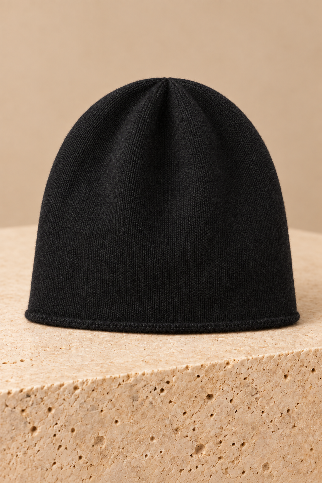 Men’s 100% Cashmere Knitted Beanie Hat