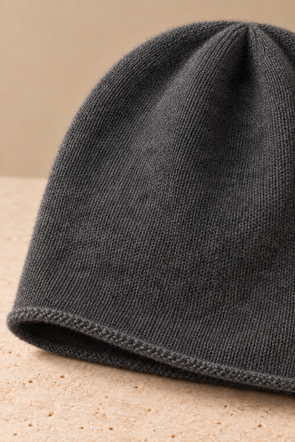 Men’s 100% Cashmere Knitted Beanie Hat