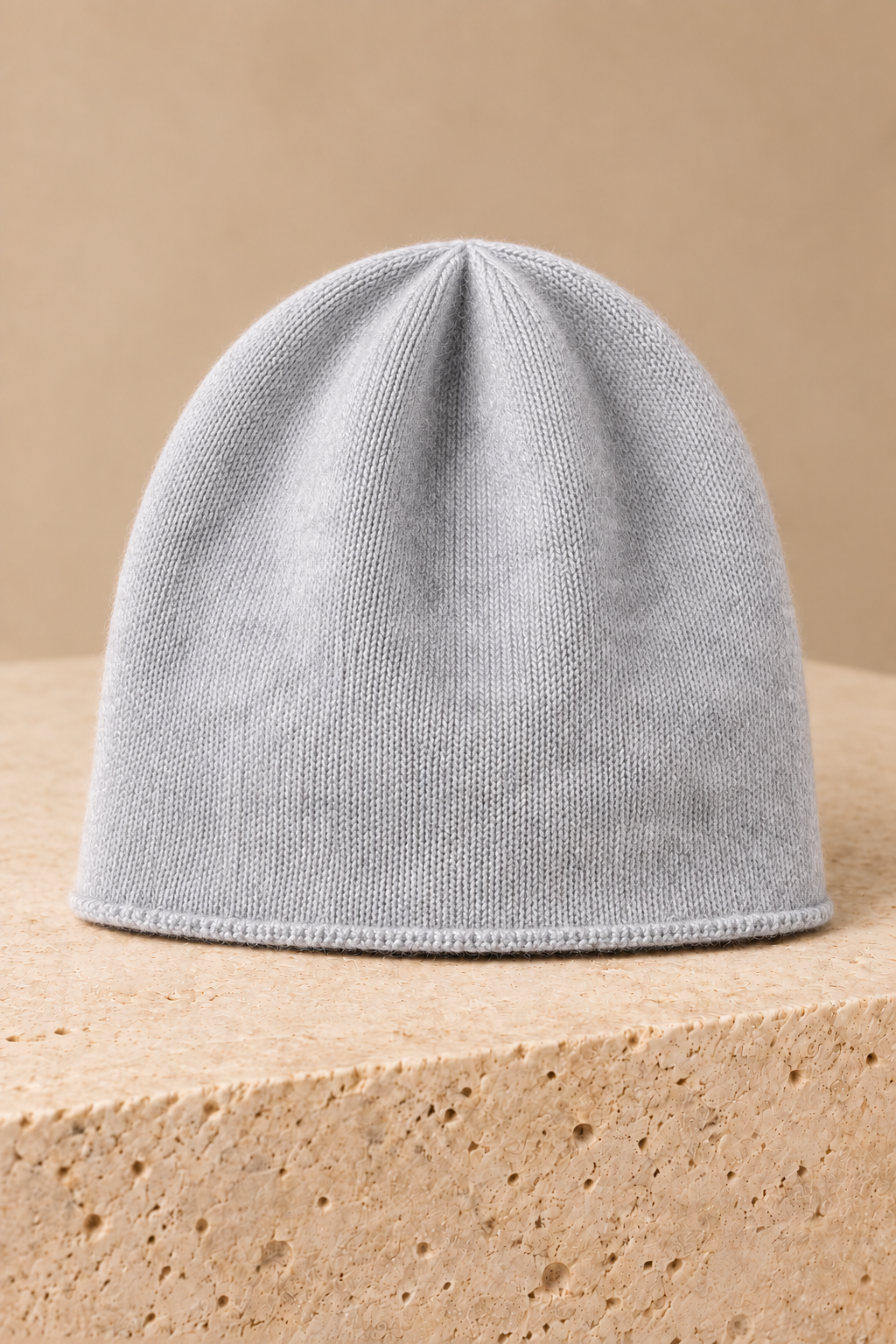 Men’s 100% Cashmere Knitted Beanie Hat