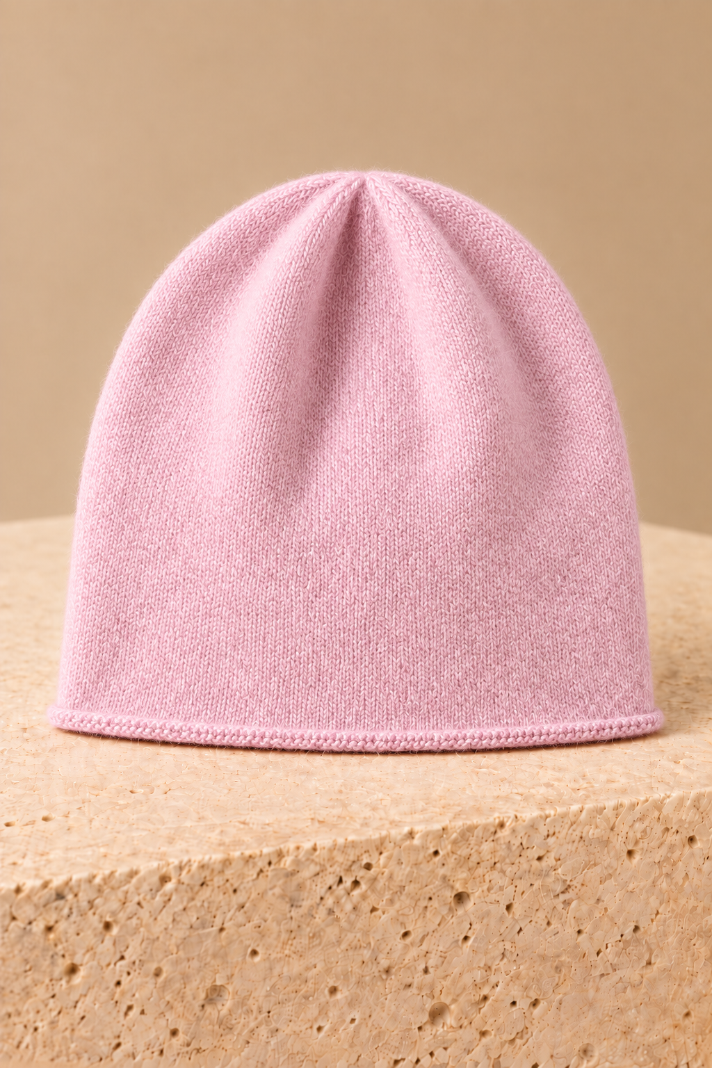 Men’s 100% Cashmere Knitted Beanie Hat