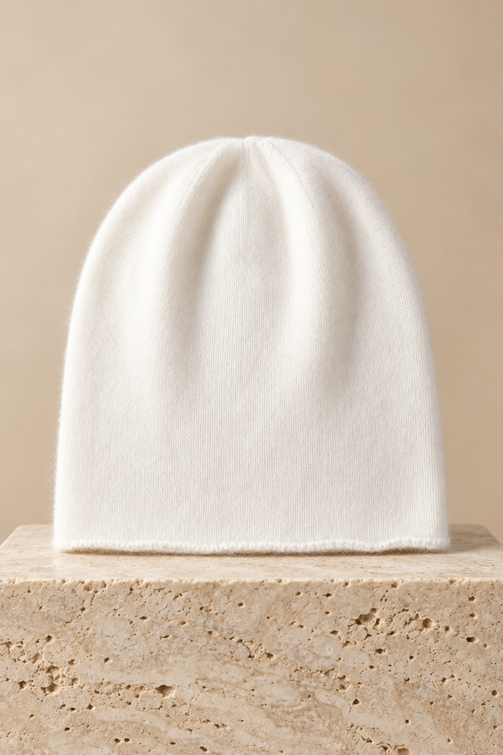 Men’s 100% Cashmere Knitted Beanie Hat