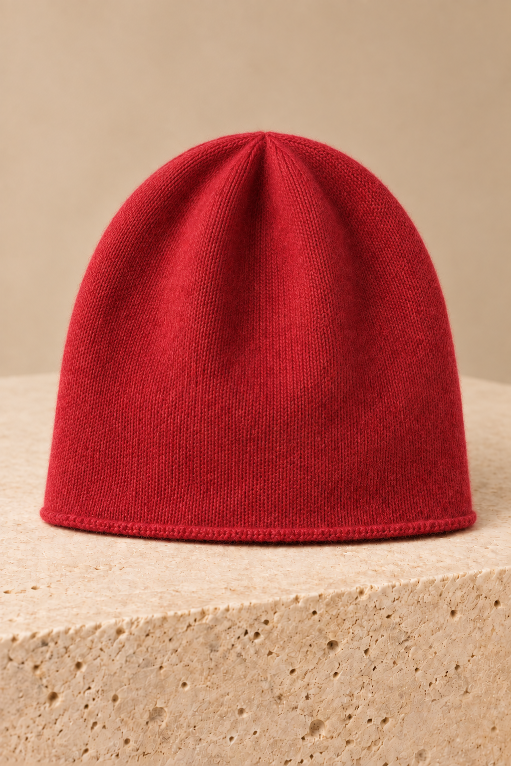 Men’s 100% Cashmere Knitted Beanie Hat