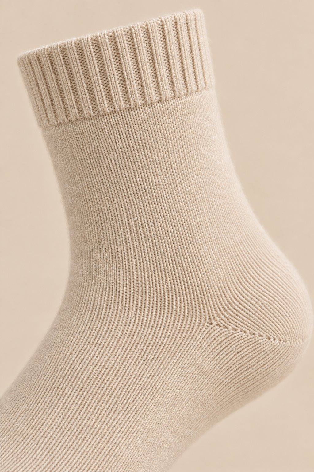 Men’s 100% Cashmere Knitted Mid-Calf Socks