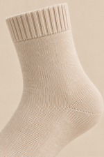 Men’s 100% Cashmere Knitted Mid-Calf Socks