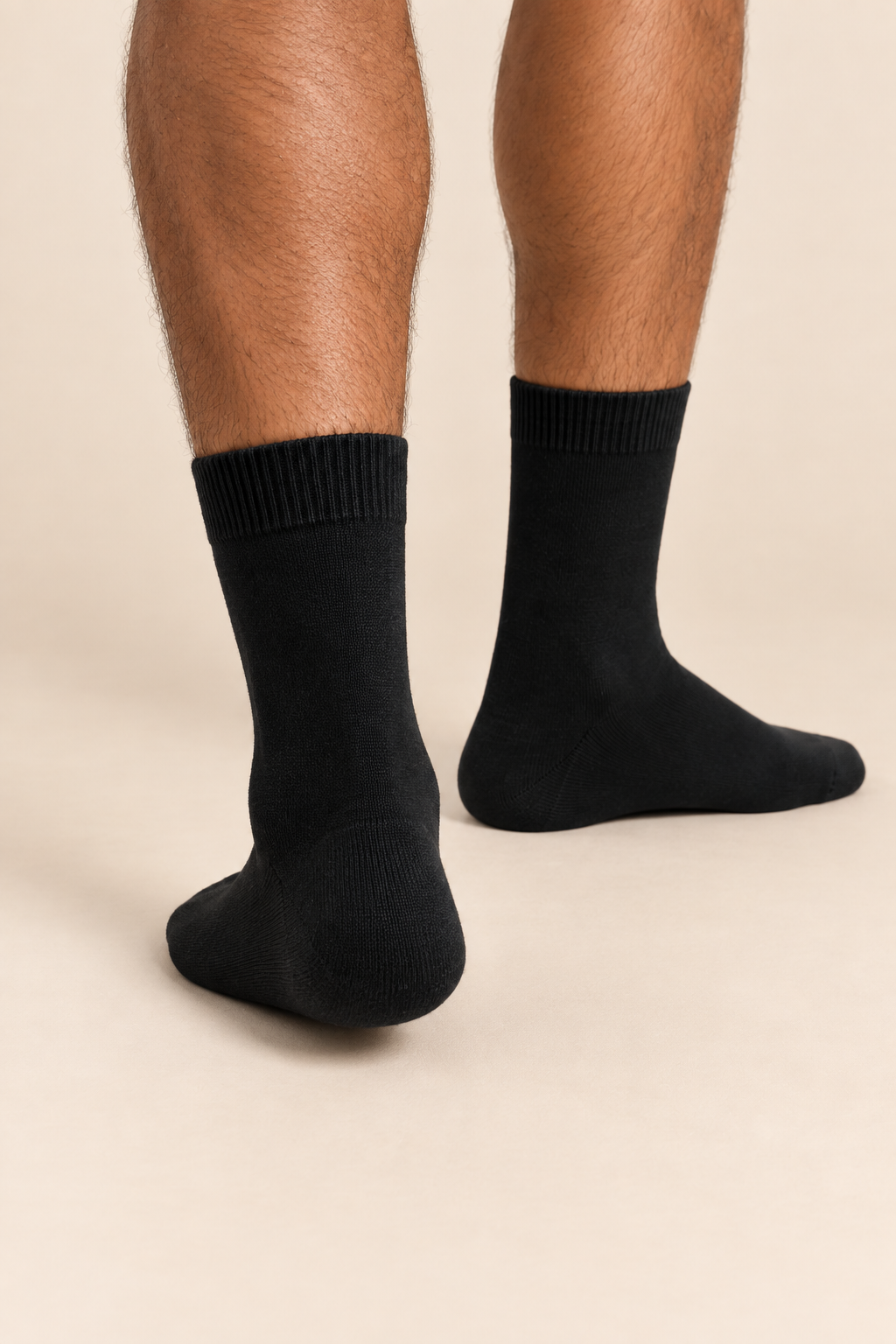 Men’s 100% Cashmere Knitted Mid-Calf Socks