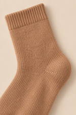 Men’s 100% Cashmere Knitted Mid-Calf Socks