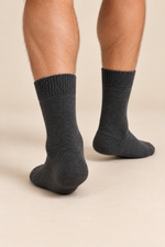 Men’s 100% Cashmere Knitted Mid-Calf Socks