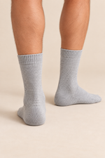 Men’s 100% Cashmere Knitted Mid-Calf Socks