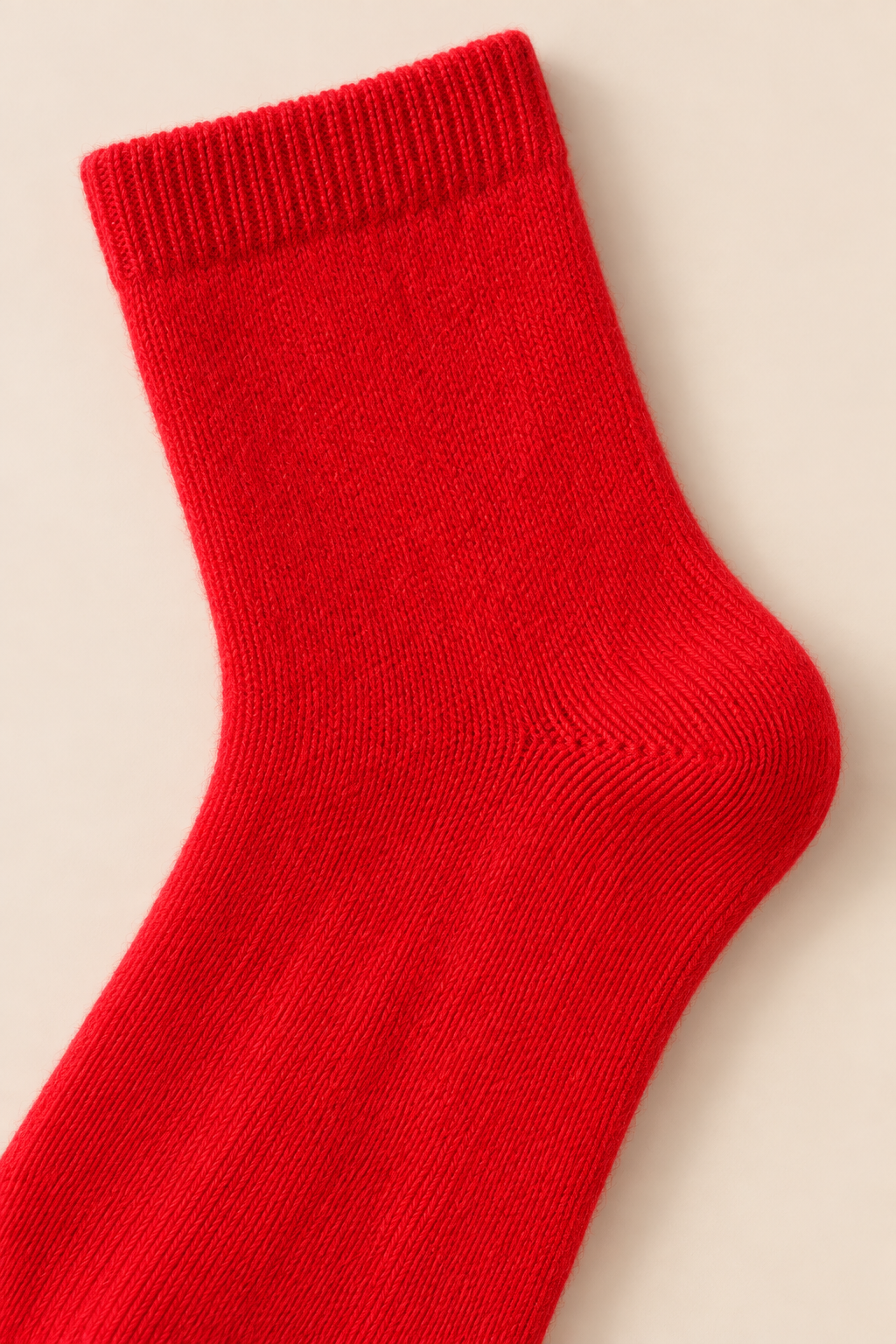 Men’s 100% Cashmere Knitted Mid-Calf Socks