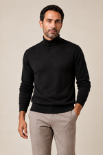 Men’s 100% Cashmere Turtleneck Jumper