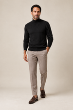 Men’s 100% Cashmere Turtleneck Jumper