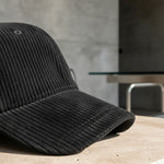 Men’s Cotton Corduroy Baseball Cap with Curved Brim