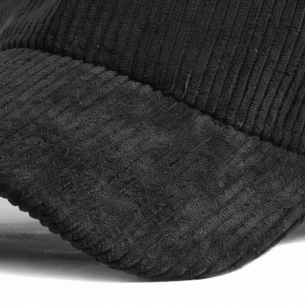 Men’s Cotton Corduroy Baseball Cap with Curved Brim
