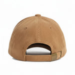 Men’s Cotton Corduroy Baseball Cap with Curved Brim