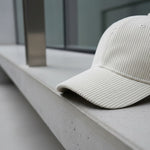Men’s Cotton Corduroy Baseball Cap with Curved Brim
