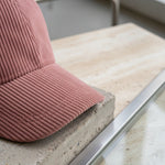 Men’s Cotton Corduroy Baseball Cap with Curved Brim