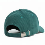 Men’s Cotton Corduroy Baseball Cap with Curved Brim